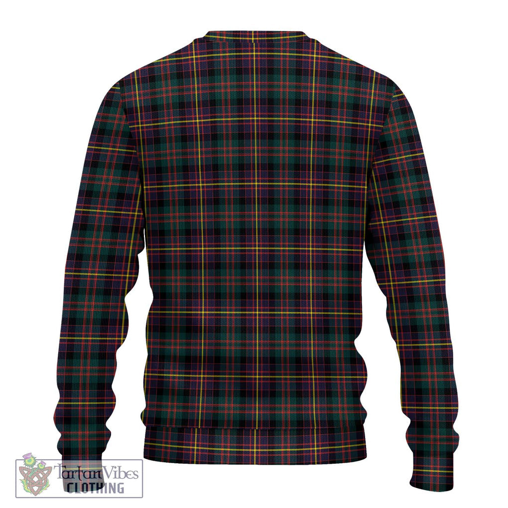 Cameron Highlanders of Ottawa Tartan Knitted Sweater with Family Crest DNA In Me Style - Tartanvibesclothing Shop
