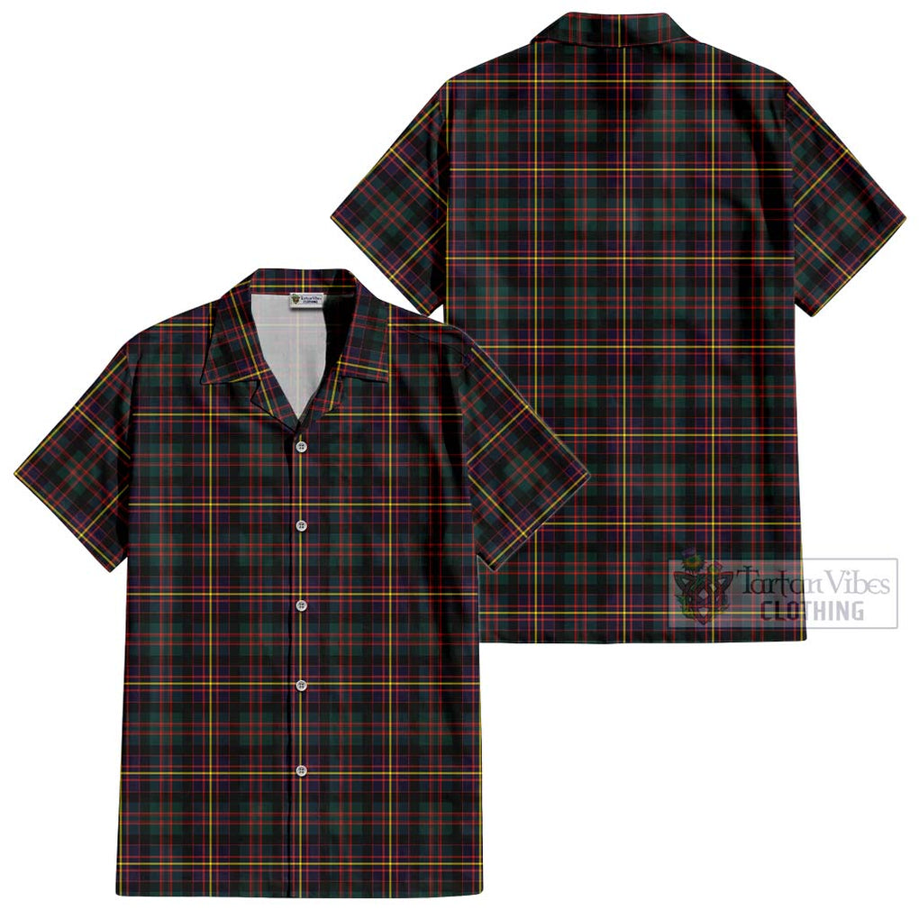 Cameron Highlanders of Ottawa Tartan Cotton Hawaiian Shirt Kid - Tartanvibesclothing Shop
