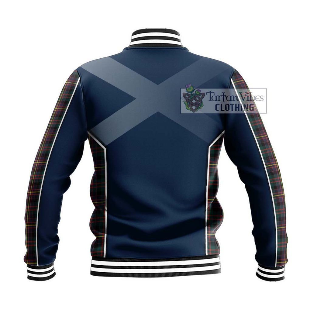 Cameron Highlanders of Ottawa Tartan Baseball Jacket with Family Crest and Lion Rampant Vibes Sport Style - Tartan Vibes Clothing