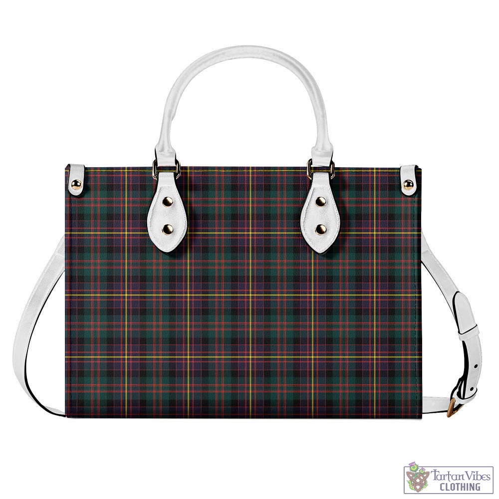 Tartan Vibes Clothing Cameron Highlanders of Ottawa Tartan Luxury Leather Handbags