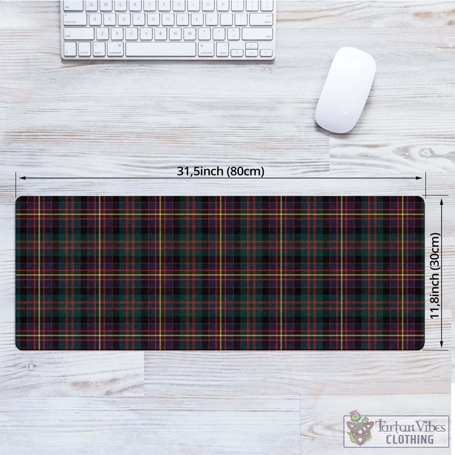 Tartan Vibes Clothing Cameron Highlanders of Ottawa Tartan Mouse Pad