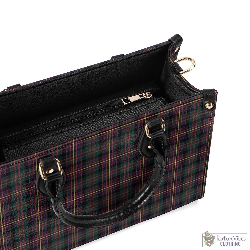 Tartan Vibes Clothing Cameron Highlanders of Ottawa Tartan Luxury Leather Handbags