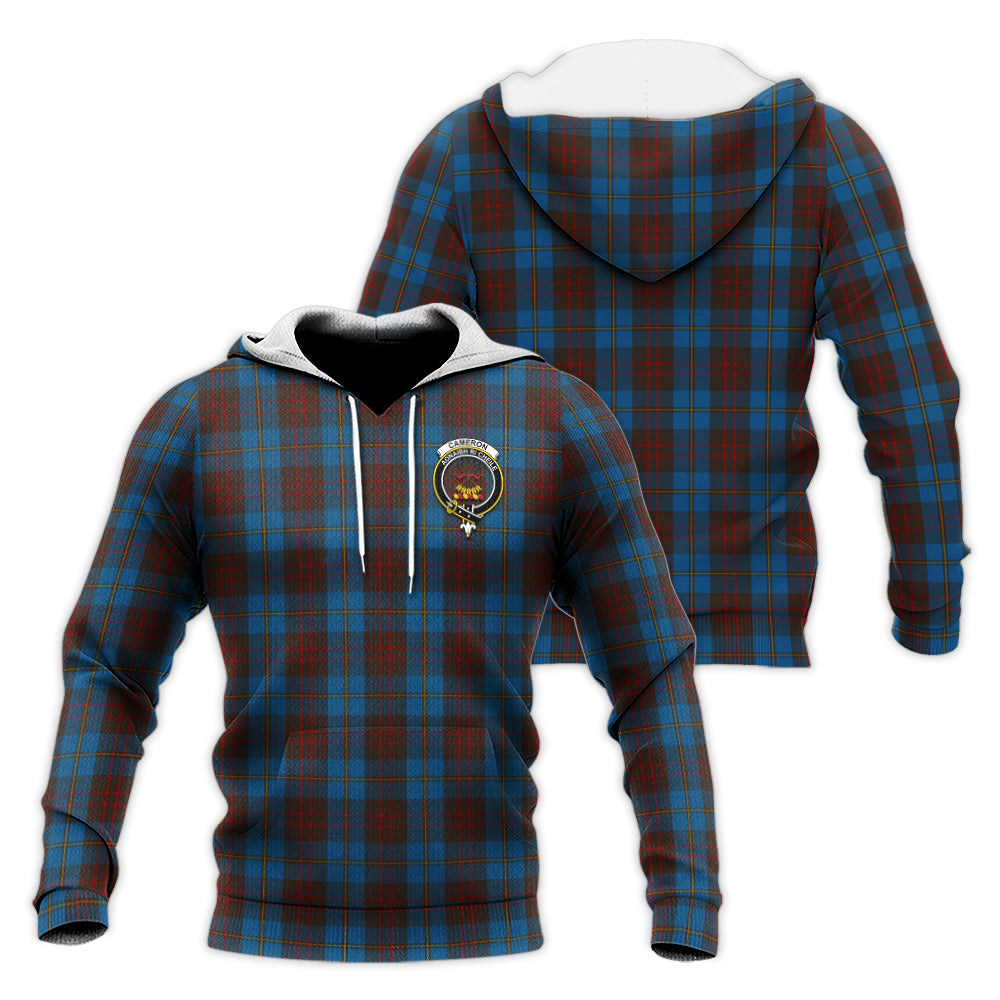 cameron-hunting-tartan-knitted-hoodie-with-family-crest