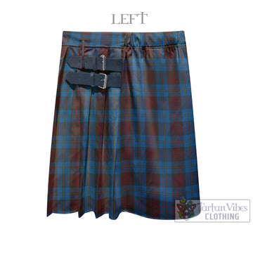 Cameron Hunting Tartan Men's Pleated Skirt - Fashion Casual Retro Scottish Kilt Style