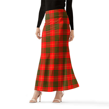 Cameron Modern Tartan Womens Full Length Skirt