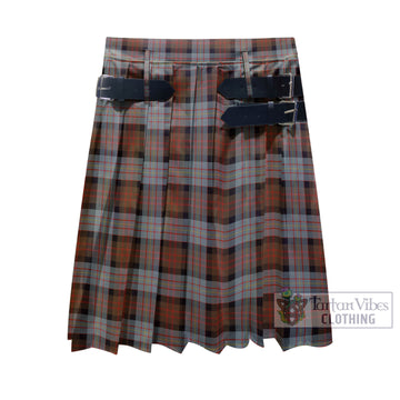 Cameron of Erracht Weathered Tartan Men's Pleated Skirt - Fashion Casual Retro Scottish Kilt Style