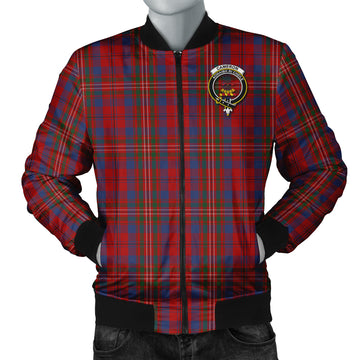 Cameron of Locheil Tartan Bomber Jacket with Family Crest