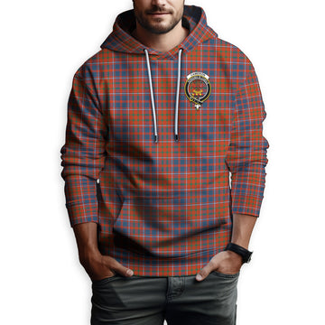 Cameron of Lochiel Ancient Tartan Hoodie with Family Crest