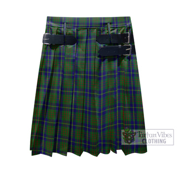 Cameron of Lochiel Hunting Tartan Men's Pleated Skirt - Fashion Casual Retro Scottish Kilt Style
