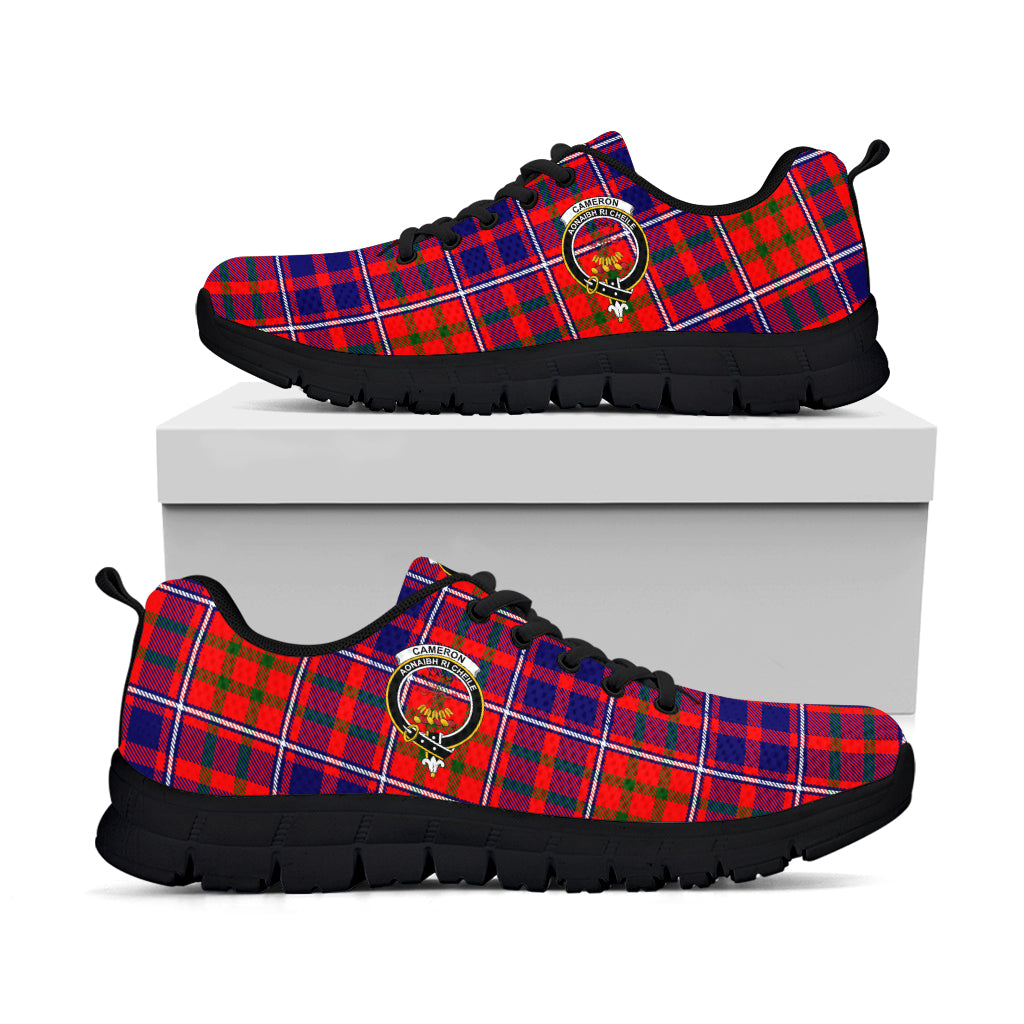 cameron-of-lochiel-modern-tartan-sneakers-with-family-crest