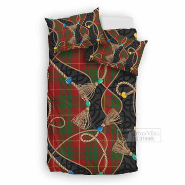 Cameron Scottish Tartan Twisted Ropes Stylized Bedding Set UK Bedding Set UK Double 79*79 inch - Tartan Vibes Clothing