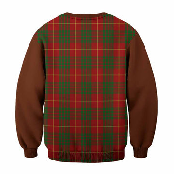 Cameron Tartan Accent Sweatshirt with Family Crest