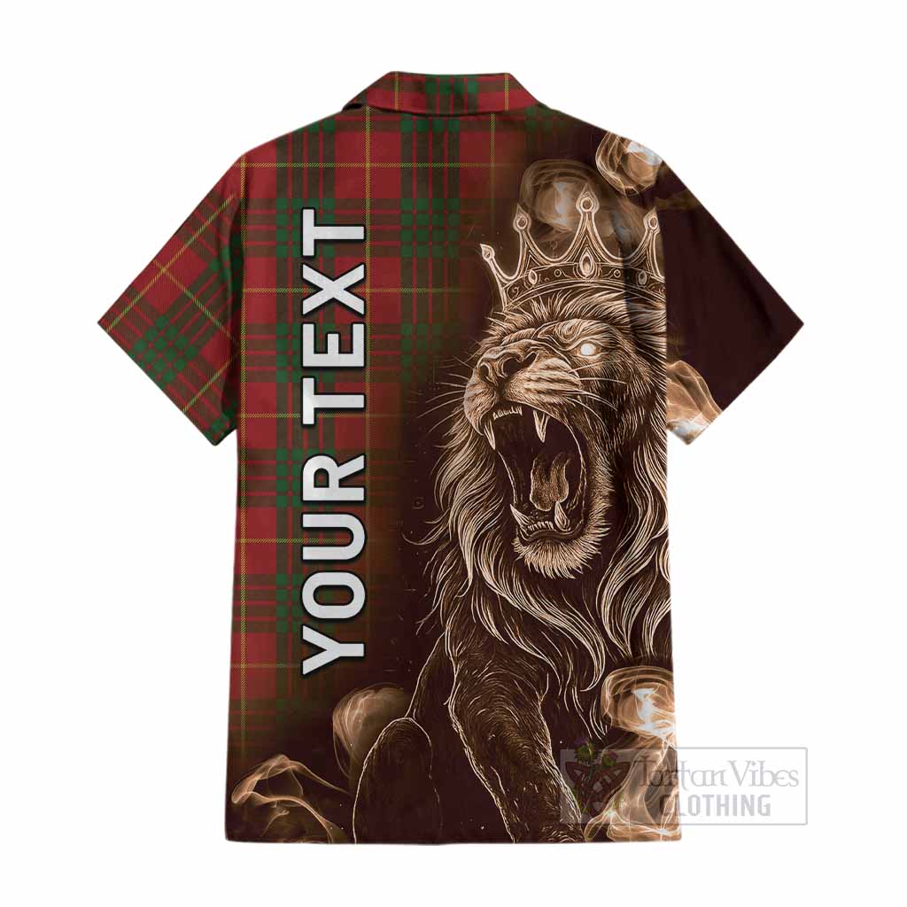 Cameron Tartan Cotton Hawaiian Shirt Roaring Lion Heritage