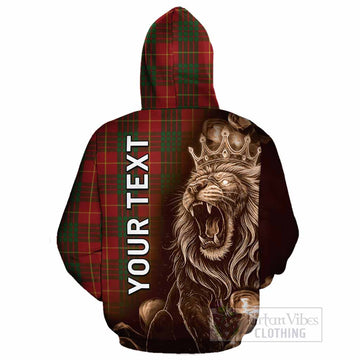 Cameron Tartan Cotton Hoodie Roaring Lion Heritage