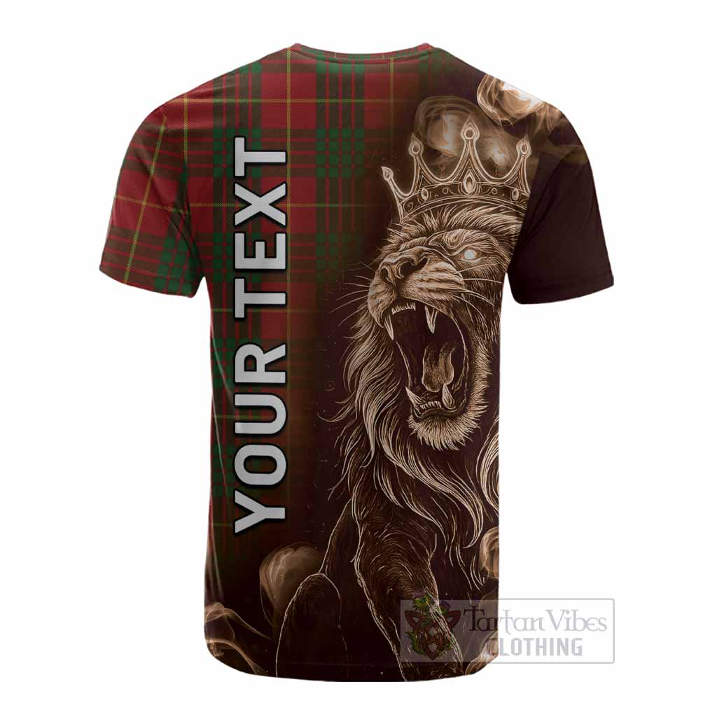 Cameron Tartan Cotton T-shirt Roaring Lion Heritage