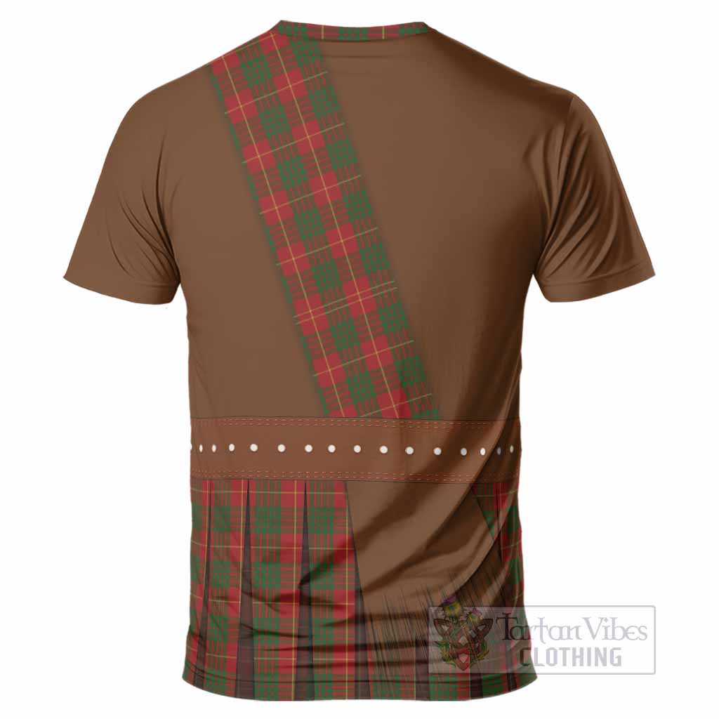 Cameron Tartan Crest T-Shirt Kilt Costume Style