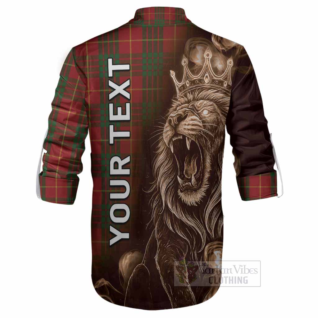 Cameron Tartan Ghillie Shirt Roaring Lion Heritage