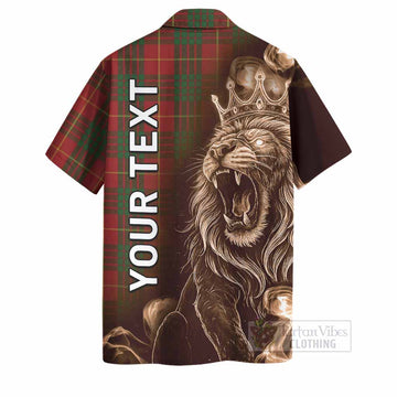 Cameron Tartan Hawaiian Shirt Roaring Lion Heritage