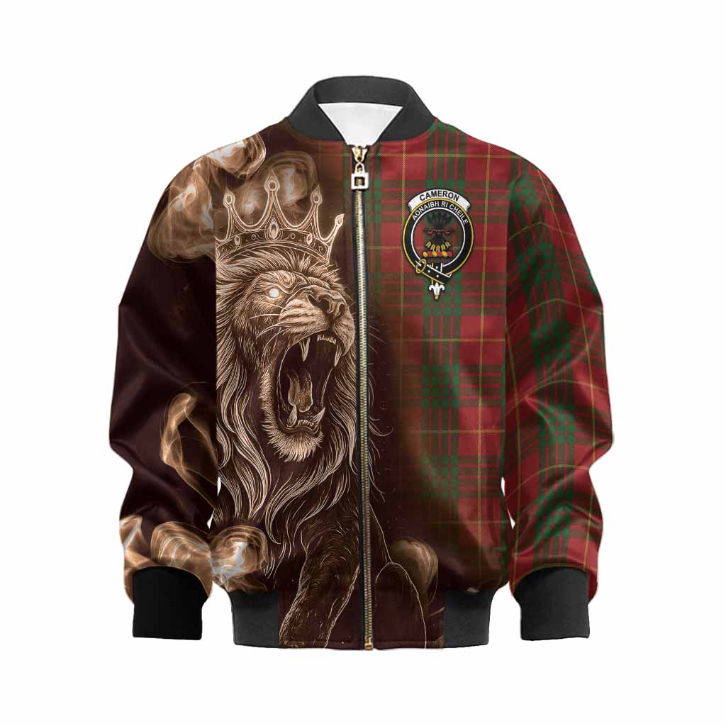 Cameron Tartan Kid Bomber Jacket Roaring Lion Heritage