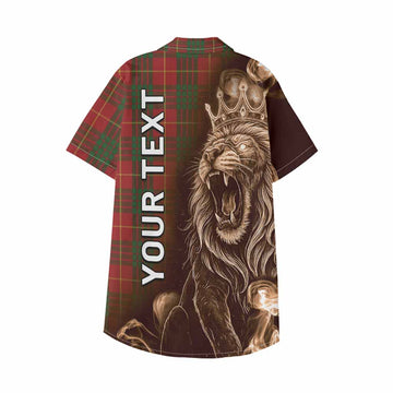 Cameron Tartan Kid Hawaiian Shirt Roaring Lion Heritage