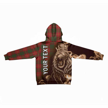 Cameron Tartan Kid Hoodie Roaring Lion Heritage