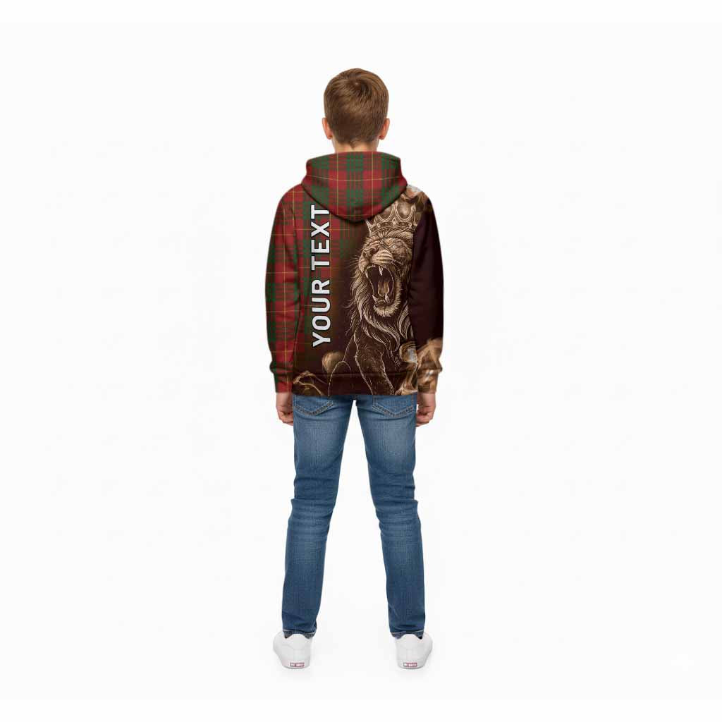 Cameron Tartan Kid Hoodie Roaring Lion Heritage