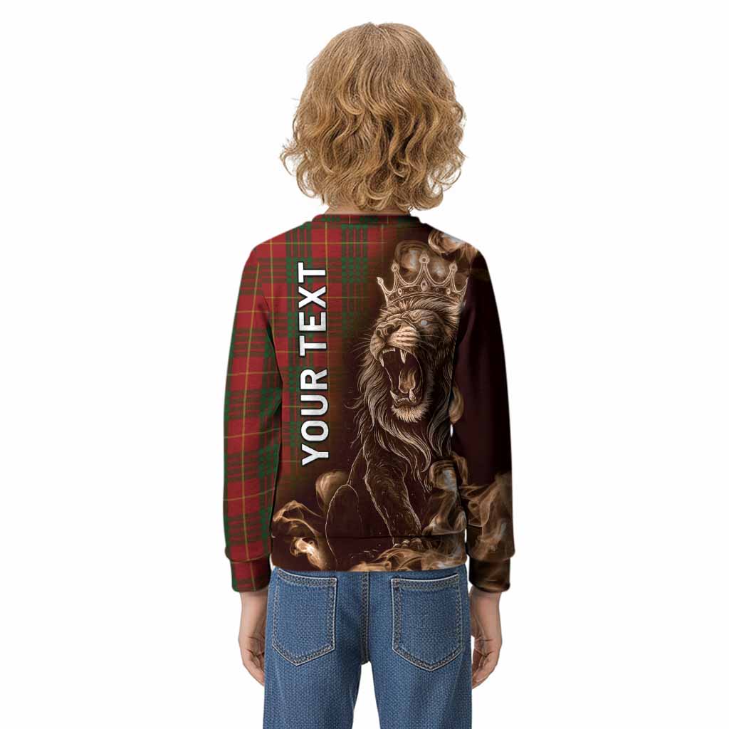 Cameron Tartan Kid Knitted Sweatshirt Roaring Lion Heritage