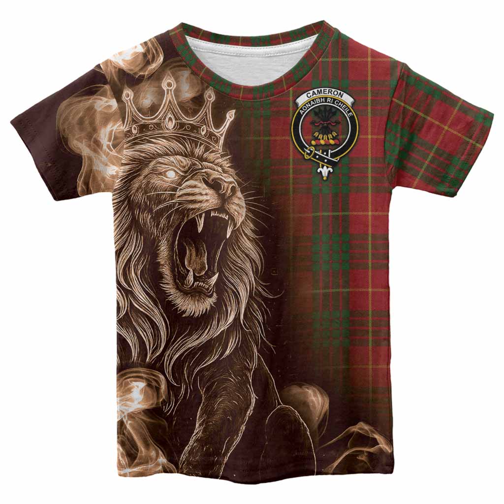 Cameron Tartan Kid T-shirt Roaring Lion Heritage