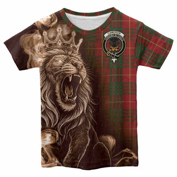 Cameron Tartan Kid T-shirt Roaring Lion Heritage