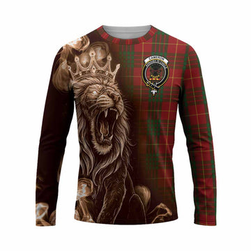 Cameron Tartan Long Sleeve T-Shirt Roaring Lion Heritage