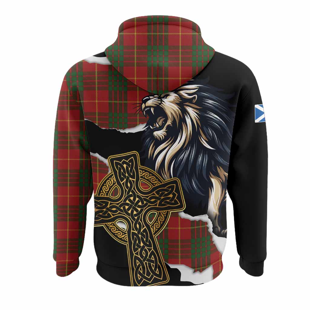 Cameron Tartan Scottish Hoodie Lion Celtic Heritage