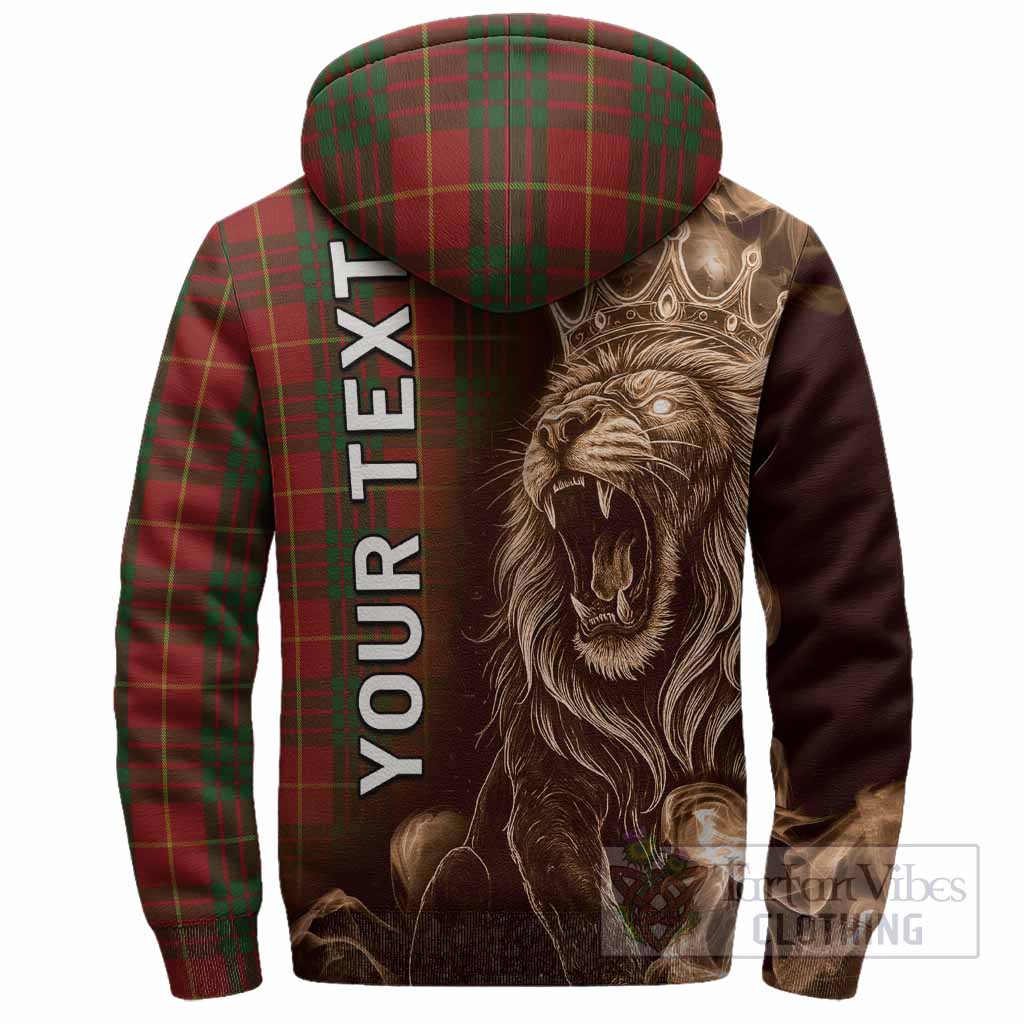 Cameron Tartan Sherpa Hoodie Roaring Lion Heritage
