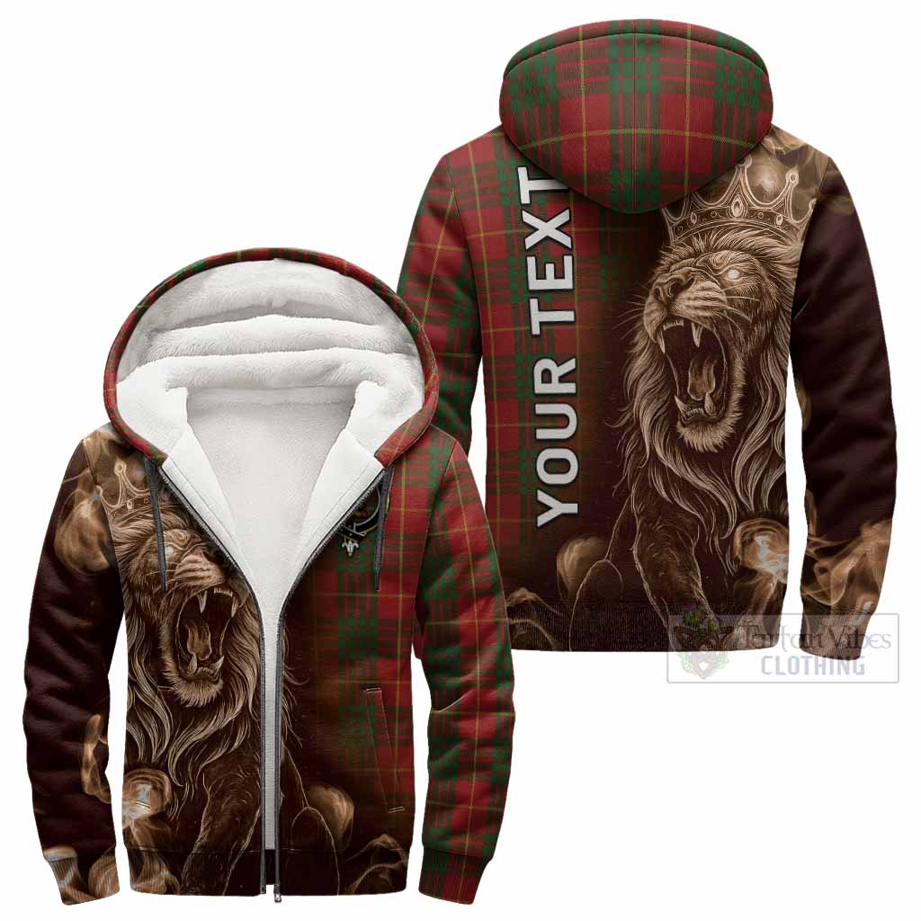 Cameron Tartan Sherpa Hoodie Roaring Lion Heritage