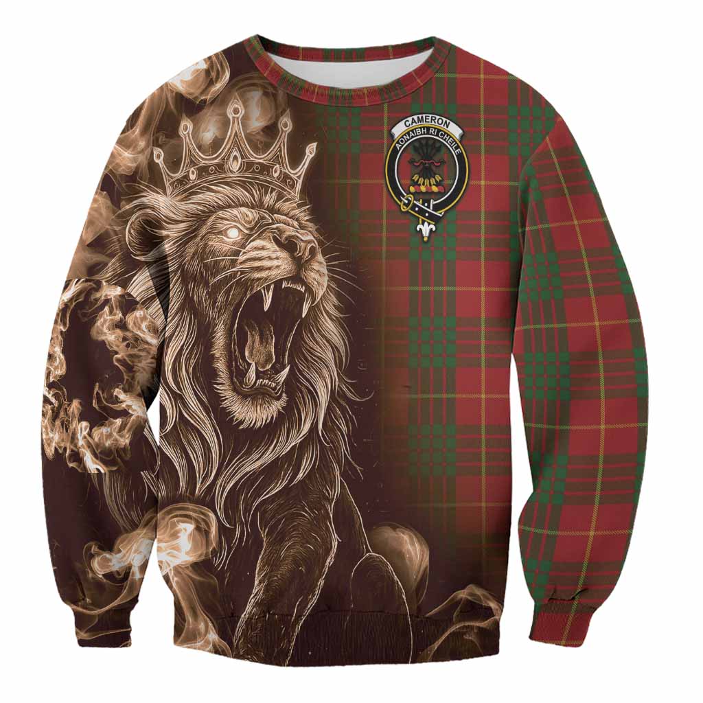 Cameron Tartan Sweatshirt Roaring Lion Heritage