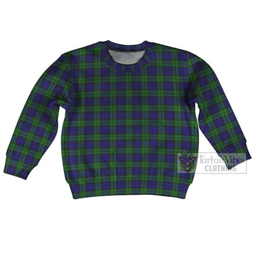 Tartan Vibes Clothing Campbell Tartan Kid Ugly Sweater