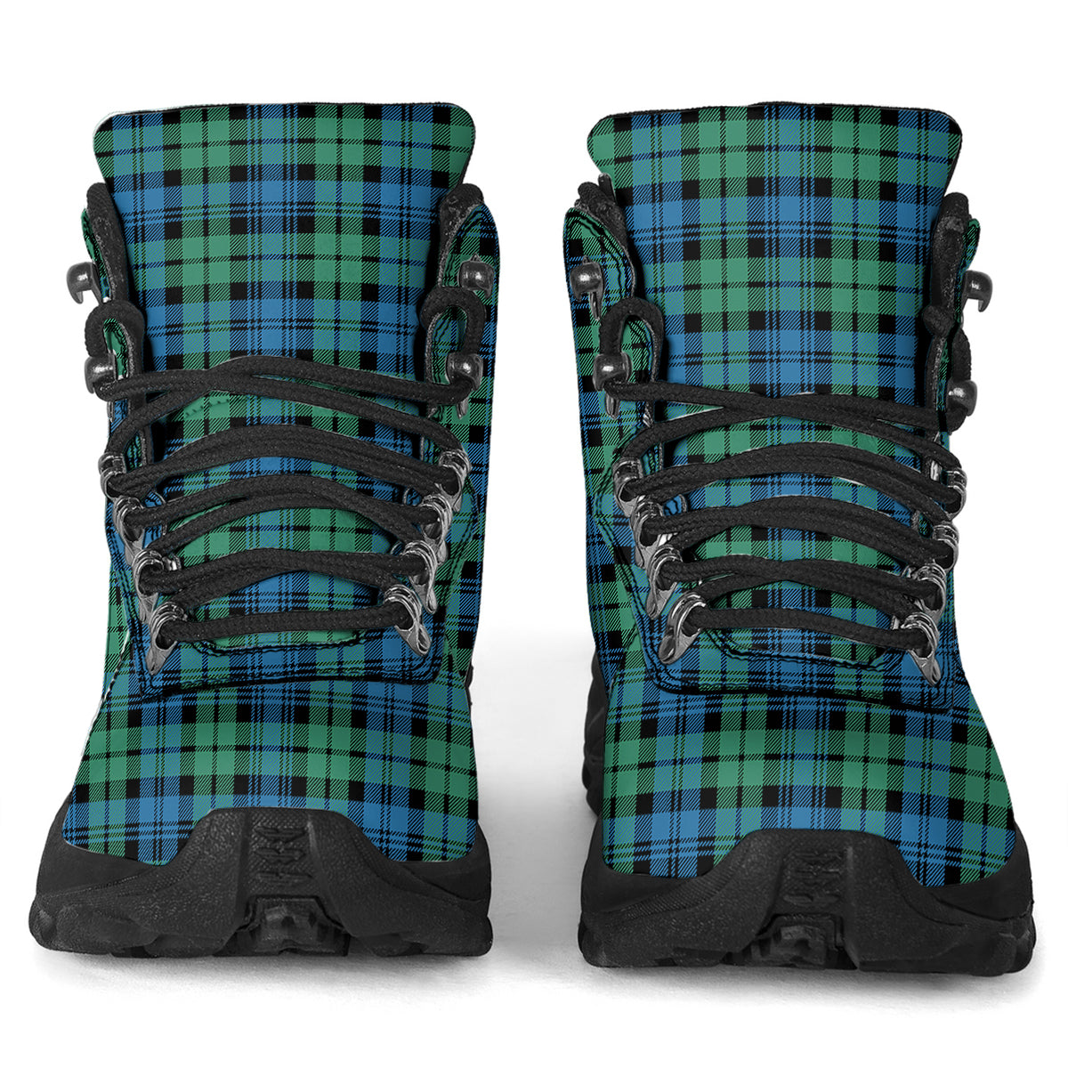 Campbell Ancient #01 Tartan Alpine Boots - Tartanvibesclothing