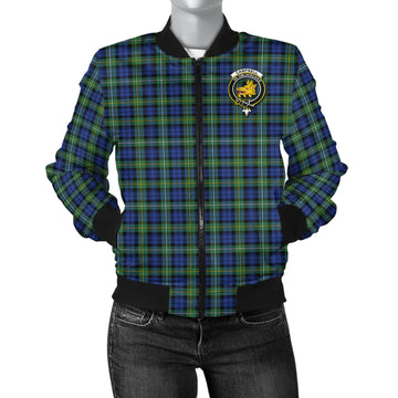 Campbell Argyll Ancient Tartan Bomber Jacket with Family Crest