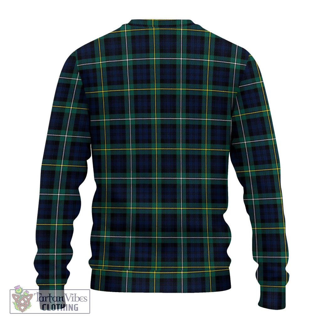 Tartan Vibes Clothing Campbell Argyll Modern #2 Tartan Knitted Sweater with Family Crest DNA In Me Style