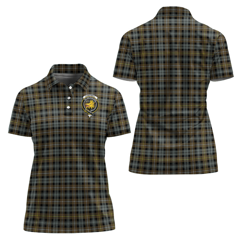 campbell-argyll-weathered-tartan-polo-shirt-with-family-crest-for-women