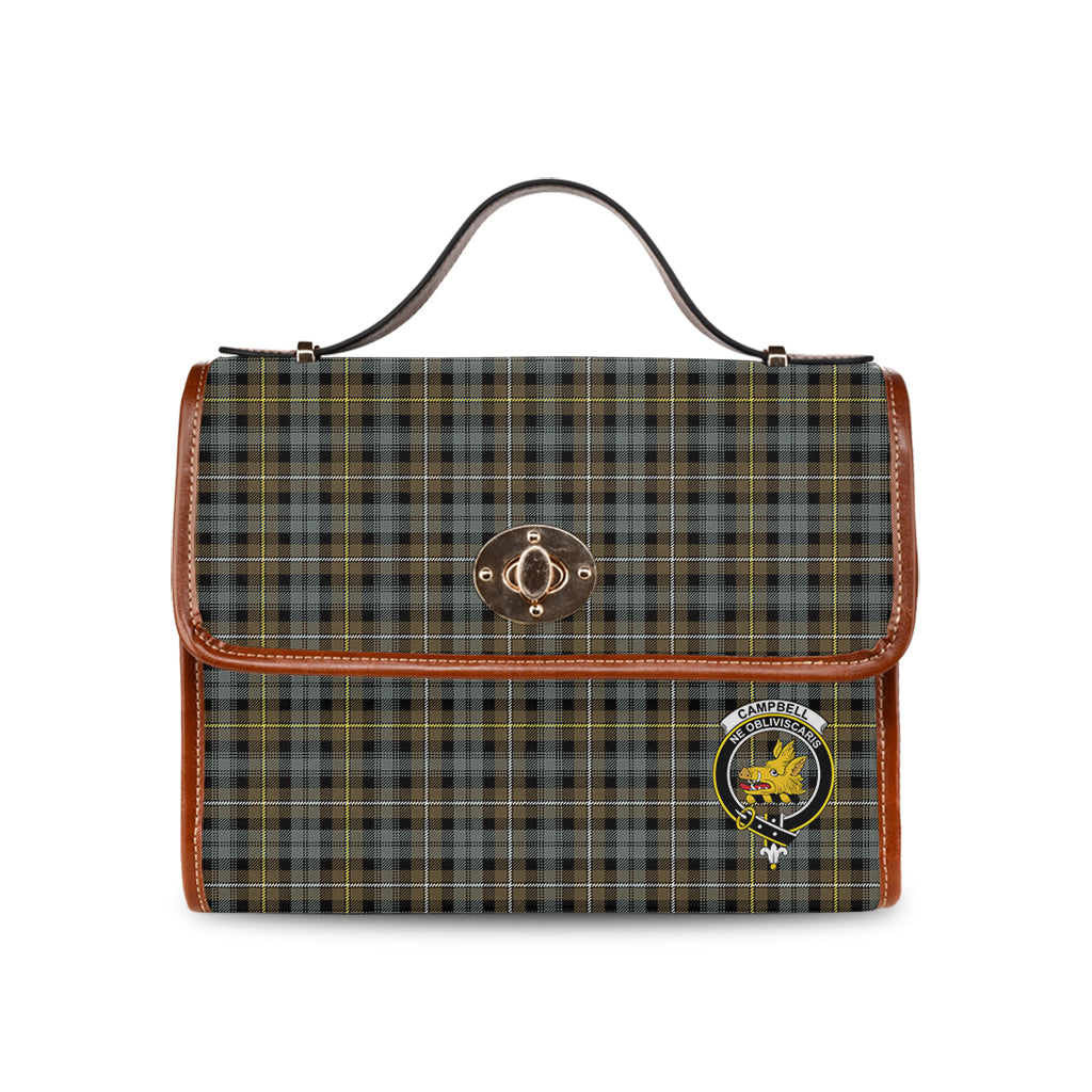 campbell-argyll-weathered-tartan-leather-strap-waterproof-canvas-bag-with-family-crest