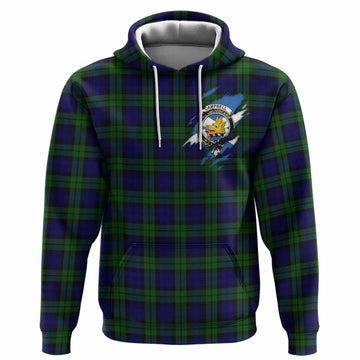 Campbell Clan Crest In Me Tartan Hoodie Scotland Flag Style