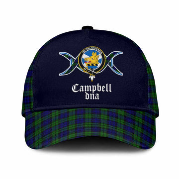 Campbell Clan DNA Tartan Classic Cap Classic Cap Universal Fit - Tartan Vibes Clothing
