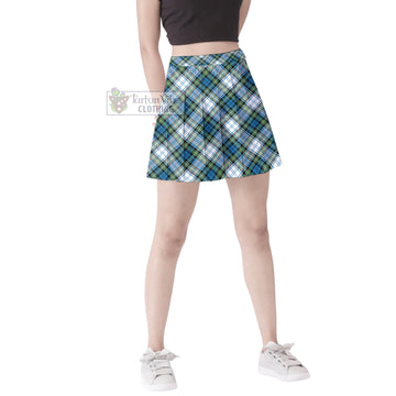 Campbell Dress Ancient Tartan Women's Plated Mini Skirt