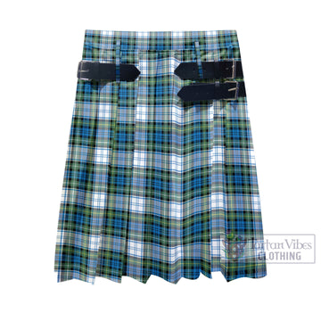 Campbell Dress Ancient Tartan Men's Pleated Skirt - Fashion Casual Retro Scottish Kilt Style