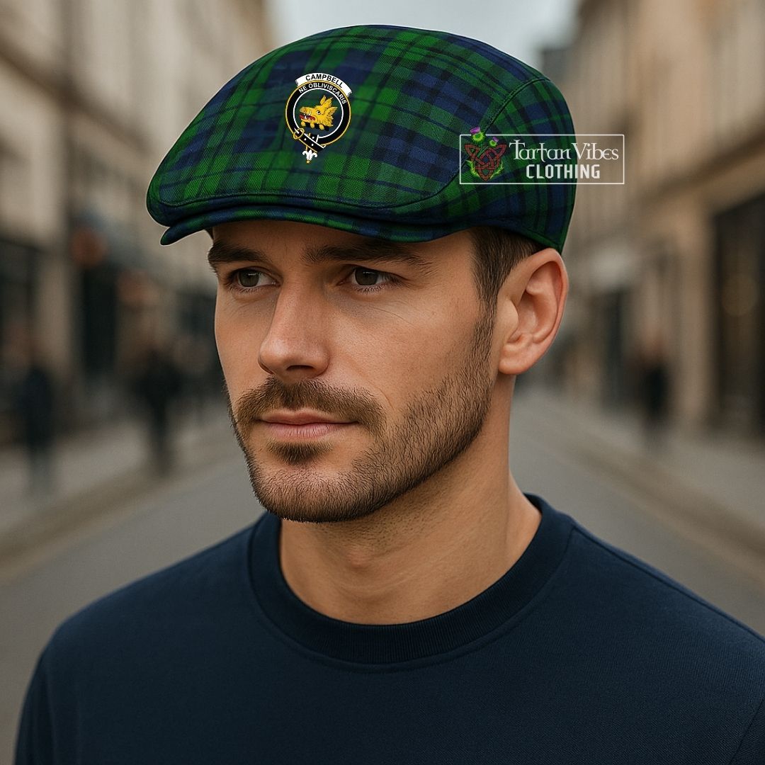 Campbell Family Crest Tartan Jeff Hat