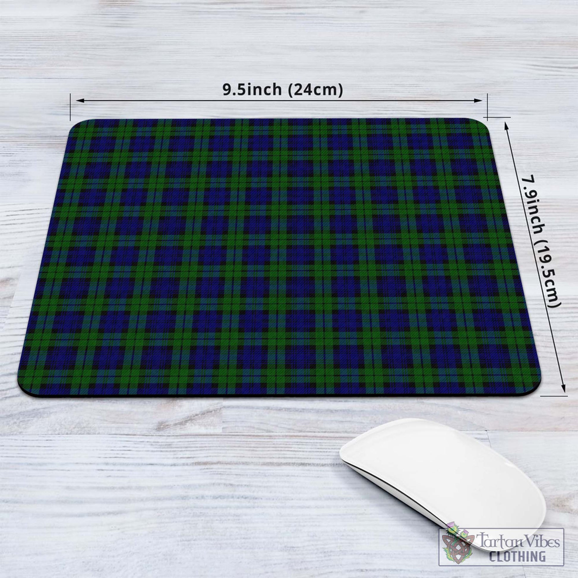 Tartan Vibes Clothing Campbell Modern Tartan Mouse Pad