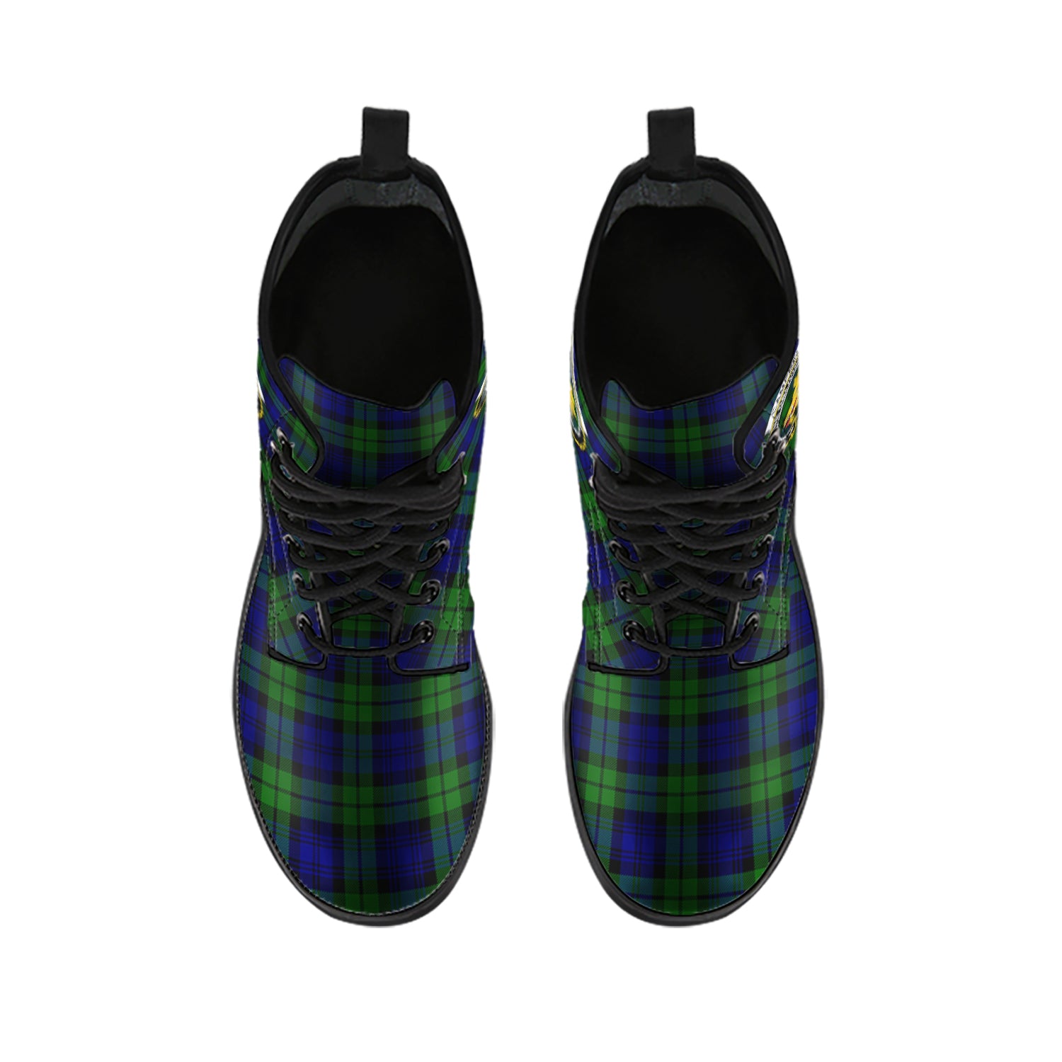 campbell-modern-tartan-leather-boots-with-family-crest