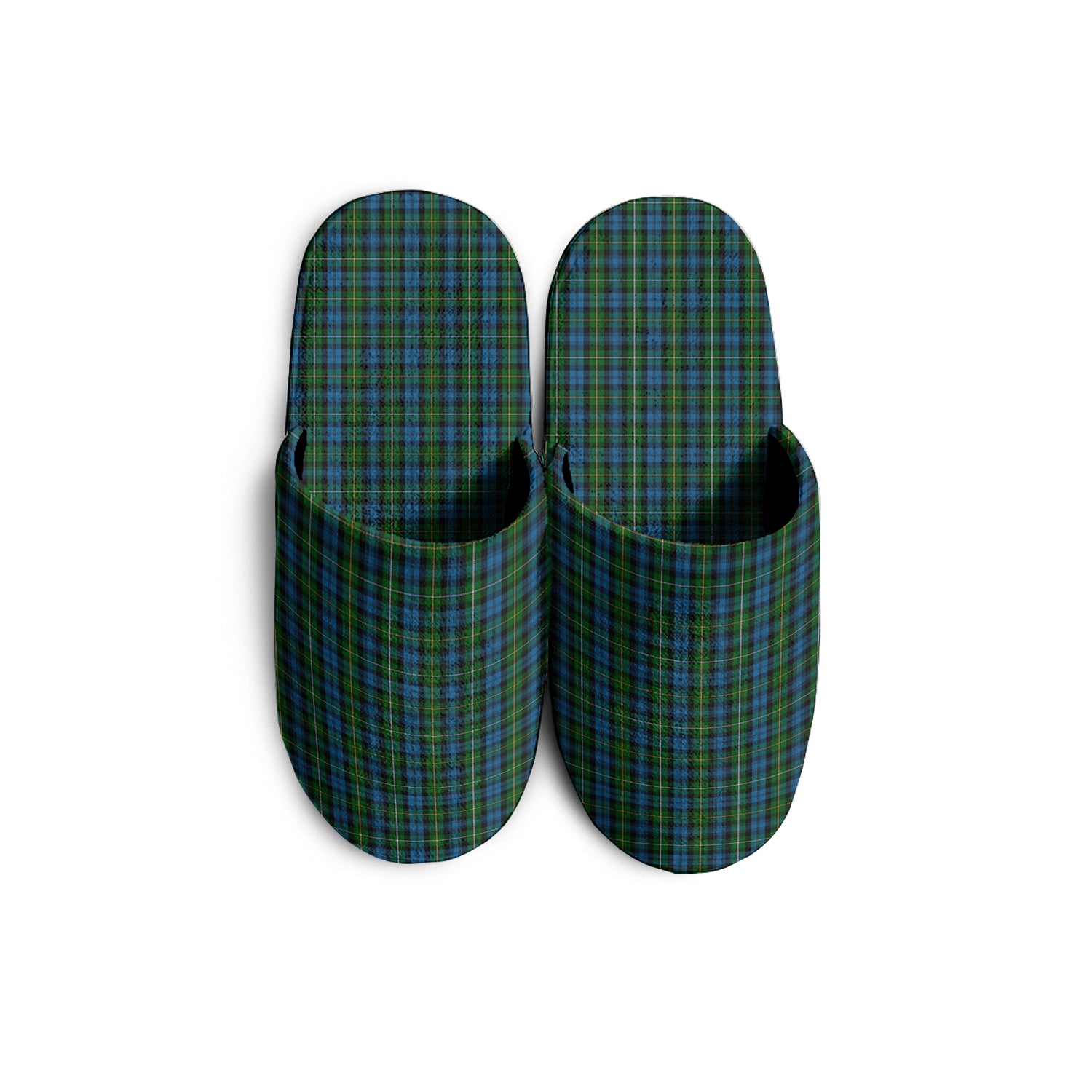 Campbell of Argyll #02 Tartan Home Slippers - Tartanvibesclothing Shop