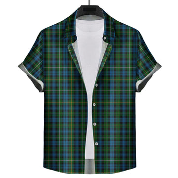 Campbell of Argyll #02 Tartan Short Sleeve Button Down Shirt