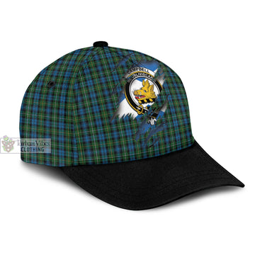 Campbell of Argyll 02 Tartan Classic Cap with Family Crest In Me Style